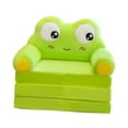 thumbnail image 2 of Sofá para niños plegable, mini sillón lavable, silla para niños pequeños de 2 en 1, sofá para niños pequeños para la sala de estar en casa Estilo B, 2 of 8