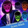 thumbnail image 2 of Máscara de Halloween Mask Scary Mask Decoración de disfraces, 2 of 5