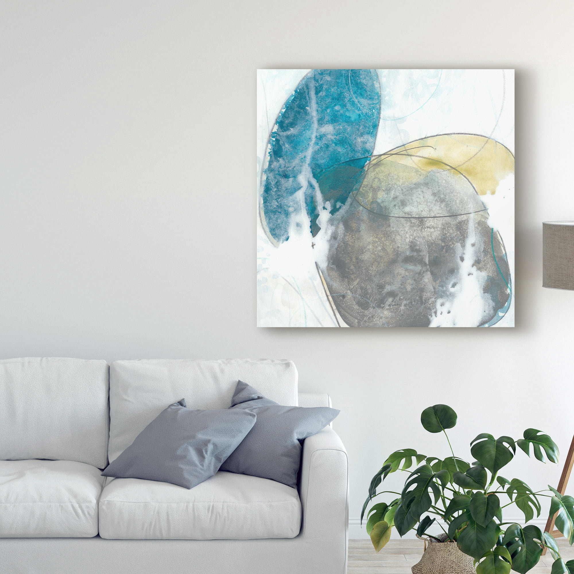 Trademark Fine Art 'Stone Sweep II' Canvas Art by June Erica Vess