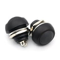 thumbnail image 1 of BUYISI 1Pc Red 12mm Waterproof Momentary Push Button Switch Abs Mini Driving Passing Light Switch Car Electrical Button Replacemeent Black, 1 of 5