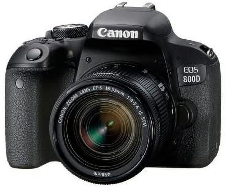 Canon EOS 800D with EF-S 18-55 is STM, 32GB Memory Card, Tripod, SLR Backpack and Pixi-Accessory Bundle - image 2 of 5