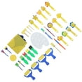 thumbnail image 1 of Graffiti Tool, Roller Paint Brush Roller Sponge Brush Kit Complete Stamps  For Perfect Preschool Learning Toys For Children For  Early Learning Tools, 1 of 8