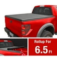 thumbnail image 3 of MaxMate Soft Roll-up Truck Bed Tonneau Cover Compatible with 2004-2008 Ford F-150; 2005-2008 Lincoln Mark LT | Fleetside 6.5' (79") Bed | TCF169020, 3 of 8