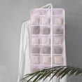 thumbnail image 5 of TUOBARR Non-woven Double-sided Storage Bag Washable Wardrobe Multi-pocket Bra Hanging Bag Door Rear Socks Storage Bag, 5 of 5