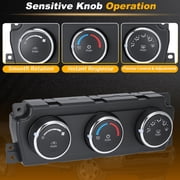 Unique Bargains 55056826AB A/C Heater Climate Control Module for Dodge for Ram 1500 2009-2011 HVAC Control Switch Panel Replacement No.55056826AC/55056826AD/55056826AE