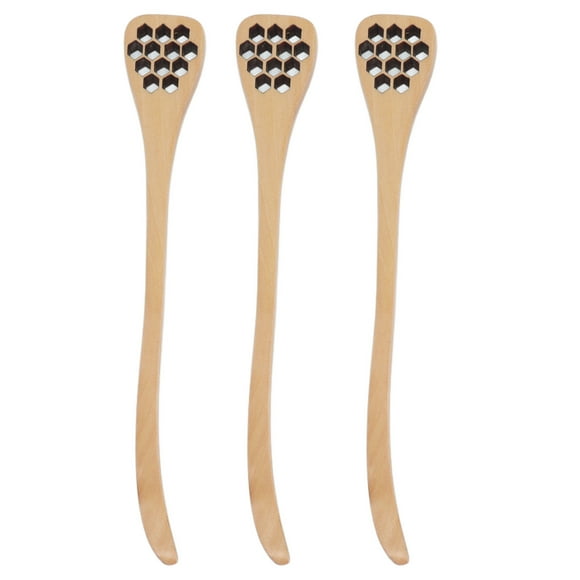 Honey Stirrer,3Pcs Honey Dipper Reusable Kitchen Utensils Honey Spoon Built for the Future
