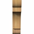 thumbnail image 2 of 3 1/2"W x 10"D x 14"H New Brighton Smooth Corbel, Western Red Cedar, 2 of 9