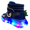 thumbnail image 4 of Tenis de Dinosaurio con luz led en la suela Luka Mon LM LED DINO AZUL, 4 of 5