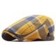 thumbnail image 1 of Nueva boina clásica a cuadros para mujer, sombrero de ocio de arte Retro para hombre, gorra de béisbol transpirable para primavera y verano, gorra informal para el sol exterior para mujer, 1 of 5
