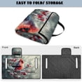 thumbnail image 5 of COEQINE Golf Cart Seat Covers with Carry Handle, Comfortable Golf Cart Seat Towel Blanket, Fits for EZGO Yamaha Club Car and Other 2-Seat Golf Carts, Northern Cardinal Bird, 5 of 8