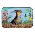 thumbnail image 2 of Carolines Treasures CK1286DDM Miniature Pinscher No.2 Spring Dish Drying Mat, 2 of 4