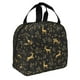 thumbnail image 2 of Easygdp Christmas Gold Deers1 Bolsa Térmica Premium - Tela Oxford Impermeable, Gran Capacidad, Bolsillo Frontal, Unisex para Trabajo, Escuela, Actividades al Aire Libre y Picnics, 2 of 8