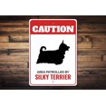 thumbnail image 1 of Señal de advertencia para perro Silky Terrier, señal de advertencia para perro, señal de advertencia para perro Silky Terrier, señal de advertencia para perro Silky Terrier, señal de advertencia para, 1 of 4