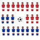 thumbnail image 5 of Ounissouiy 23 uds, jugador de fútbol de para hombres, exquisito jugador de fútbol de de resina, reemplazo de jugador de fútbol para Juegos de cartas, 5 of 6