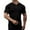 Black, variant on Sngxgn Men's Golf Polo Shirts Tennis Shirt Short Sleeve Casual Work T-Shirt(Yellow,XXXXL)