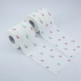 thumbnail image 6 of Printed Christmas Toilet Paper Roll with Santa Design Holiday Bathroom Tissue for Xmas Party Decor and Home Supplies Festive Printed Toilet Roll for Cafe and Restaurant, 6 of 9