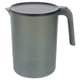thumbnail image 1 of BRIGHTFUFU Tetera de plástico para bebidas, jarra para agua fría resistente al calor, jarra de jugo con mango (negro), 2000ML, 1 ud., 1 of 7