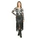 thumbnail image 1 of Falda de vinipiel con flecos Roman Fashion /Juvenil, 7063 (Negro) negro M, 1 of 3