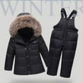 thumbnail image 4 of MuXiKeJi Girls Insulated Snowsuit Winter Jacket with Bib Pants Cold Weather Outerwear, 4 of 8