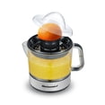 thumbnail image 1 of Elite Gourmet ETS623 BPA-Free Electric Citrus Juicer, Compact, Large Volume, Pulp Control, Oranges, Lemons, Limes, Grapefruits with Easy Pour Spout, 24oz, Black/Stainless Steel, 1 of 5
