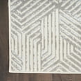 thumbnail image 4 of Nourison Grafix 8'6" x 12' Grey Modern Indoor Rug, 4 of 8