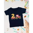 thumbnail image 5 of Tstars Boys' 2nd Birthday Construction Tractor T-Shirt - Fun and Adorable Graphic Tee for Two-Year-Olds - Comfortable Toddler Apparel - 3T Navy, 5 of 6