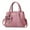 Pink, variant on 2025 Large Capacity Bag Shoulder Purse Top Handle Satchel Bags Classic European and American Fashion Handbag for Women Girls(Black,One Size)