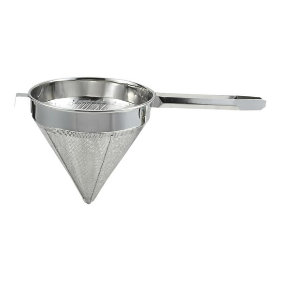 Colador de tapa china, malla fina, utensilio para salsa, gelatina, té, fácil de limpiar, cocina 31.5cm