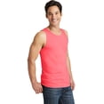 thumbnail image 4 of Port & Company Pigment Dyed Tank Top-2XL (Neon Coral), 4 of 6