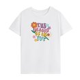thumbnail image 1 of Camiseta Casual Jinwen para Mujer Recuerdo Cuello Redondo L, 1 of 7