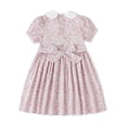 thumbnail image 2 of Vestido Curipeer para niñas pequeñas, verano, floral, rosa, 5T, 2 of 7