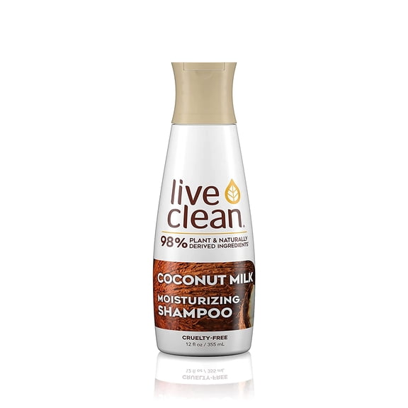 Live Clean Coconut Milk Moisturizing Shampoo 12 oz