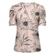 thumbnail image 5 of Blusas de Manga Corta para las Mujeres, Blusa de Camiseta Suelta Casual Hecha de Tela Cómoda para Todo el Uso Diario de Temporada, Blusas para las Mujeres Casual, 5 of 9