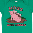 thumbnail image 4 of Inktastic Hogs and Kisses with Cute Pig Family Boys or Girls Baby Bodysuit, 4 of 5