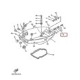thumbnail image 2 of Bottom Cowling Lever Clamp for Outboard Motor 9.9HP 15HP 63V-42815-01-4D JN, 2 of 4