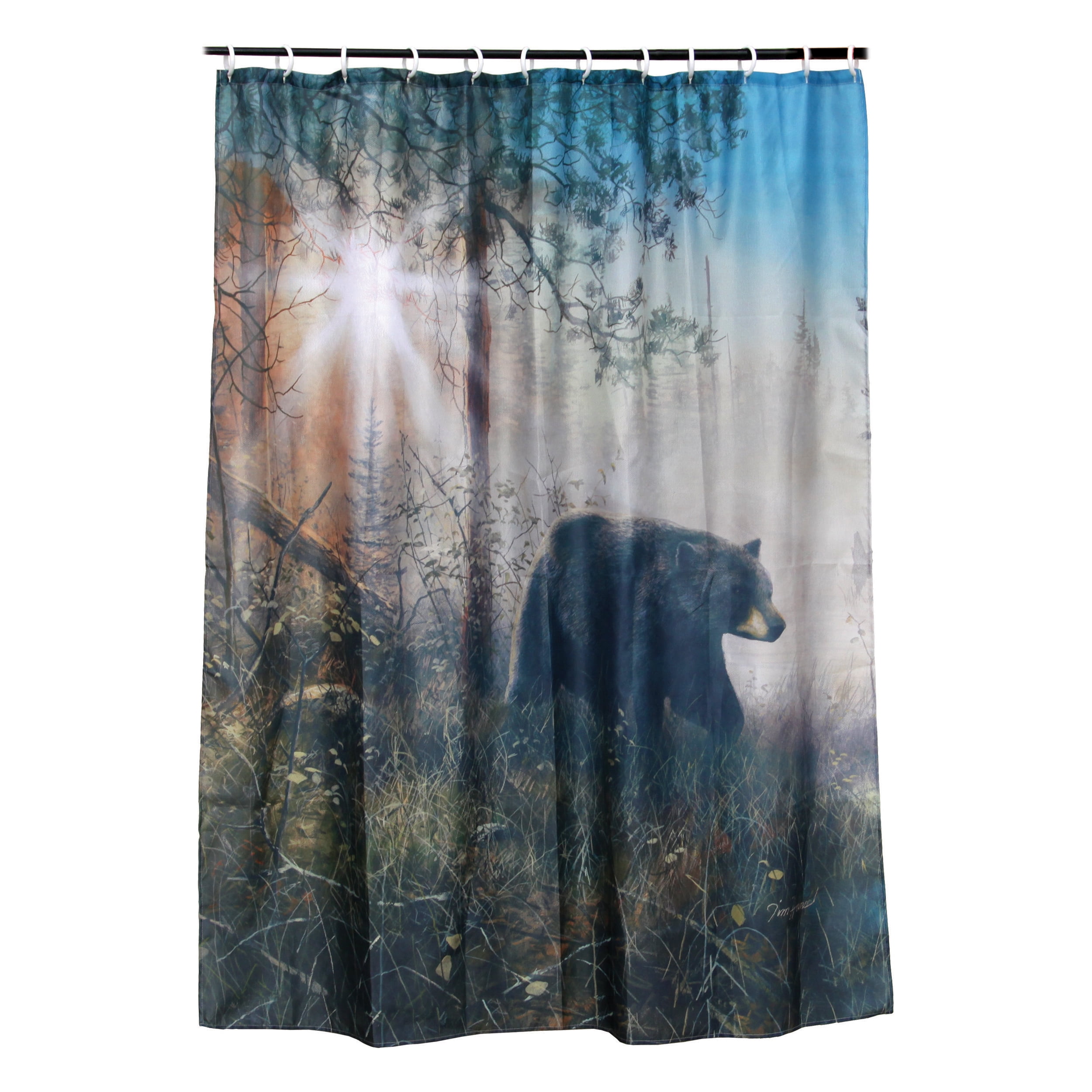 Shower Curtain Bear