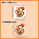 thumbnail image 2 of Vinilo decorativo de pared | Diseño floral en acuarela | Fácil de pegar y despegar | Decoración para el hogar: sala de estar, dormitorio y baño | Vinilo autoadhesivo reutilizable, 2 of 5