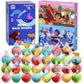 thumbnail image 1 of Set de regalo con bombas de baño BloomFizzy para 30 niños con sorpresa en el interior, 1 of 6