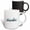 Multicolor, variant on 3drose, December - Typography Text, 11oz Two-tone Blue Mug