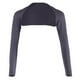 thumbnail image 1 of Blusa tipo hijab de manga larga con elástico modal para mujer gris, 1 of 9