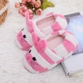 thumbnail image 3 of WhouRiu Toddler Girl Cozy Slippers Soft Warm Cartoon Lined Indoor Slippers Child Cozy Thermal Winter House Shoes Pink Toddler8, 3 of 6