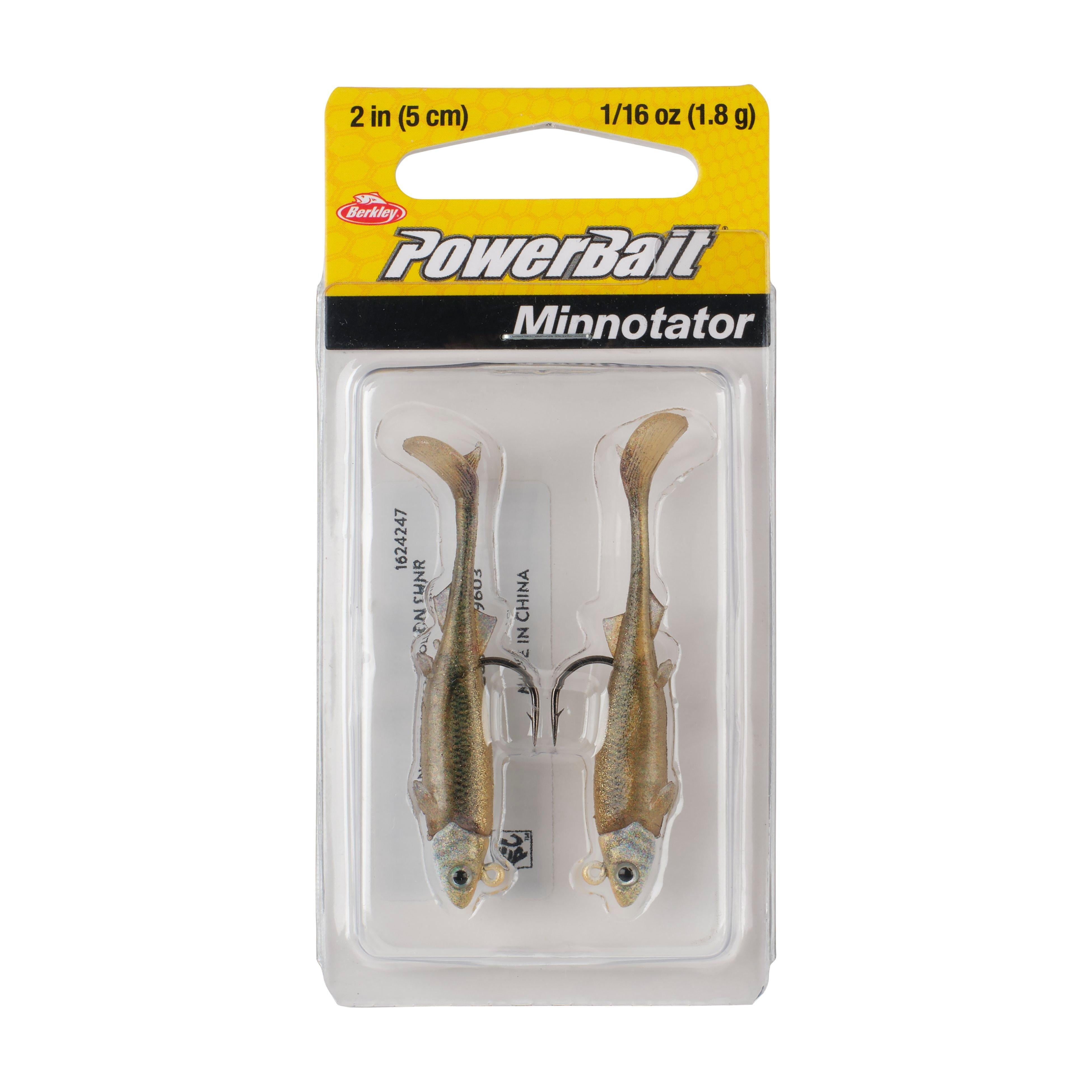 Berkley PowerBait® Minnotator, 2 in, Golden Shiner