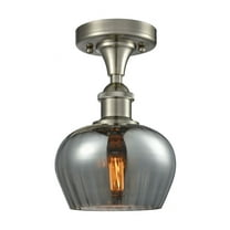 Innovations Lighting - Fenton - 1 Light Semi-Flush Mount In Industrial Style-10