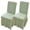 Green, variant on LKJYER Dining Chair Covers with Long Skirt,Chair Covers for Dining Room Set of 2/4/6,Universal Anti-Slip Chair Slipcovers for Kitchen Wedding Party Banquet