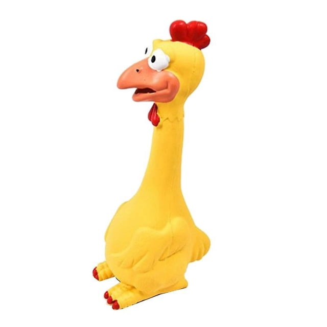 1 juguete de voz de pollo.
