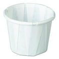 thumbnail image 1 of Genpak F050 PEC 0.5 oz Pleated Portion Cup, White, 1 of 3