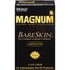 Trojan Magnum Bareskin Lubricated Standard Latex Extra Thin Condoms, Large, 10 Count