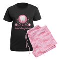 thumbnail image 5 of CafePress - Dental School Graduate Pajamas - Women's Short Sleeve Print T-Shirt and Pants Dark Cotton Pajama Set, 5 of 7