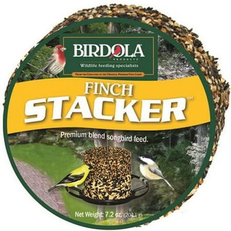 Birdola Finch Stacker Seed Cake for Birds, 6 Ounces