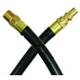 thumbnail image 2 of JR Products RV Rubber Appliance Hose with 1/4" Male Pipe Thread & Quick Disconnect Male Ends, 2 of 4